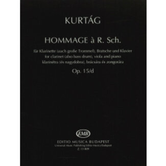 Kurtag Hommage a R. Schg.