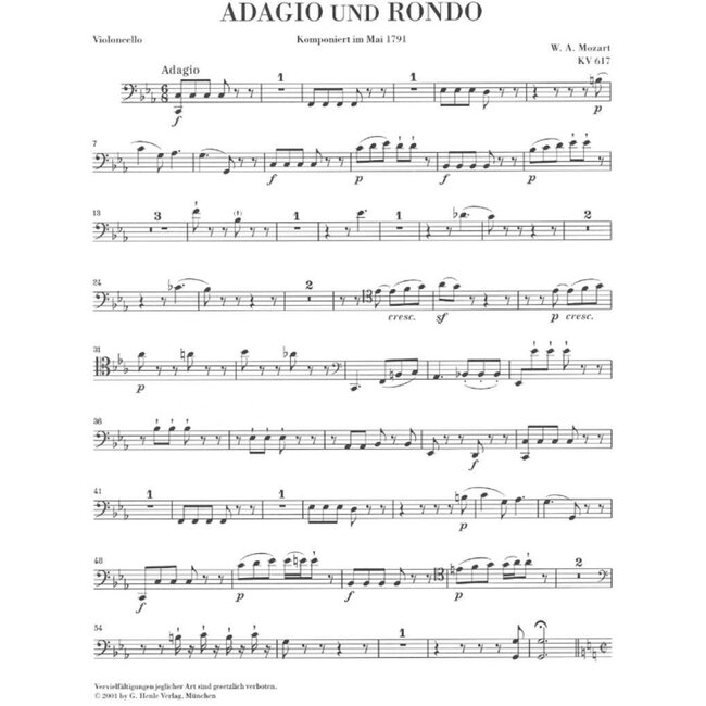 Adagio And Rondo K.617