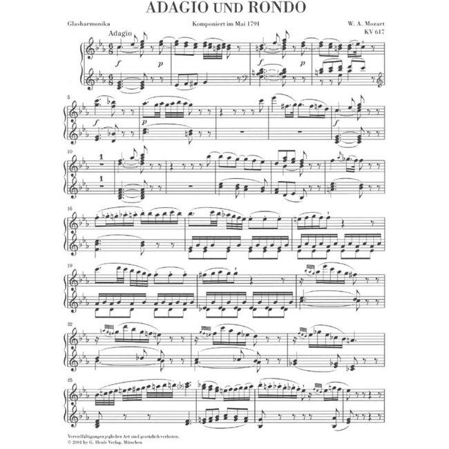 Adagio And Rondo K.617
