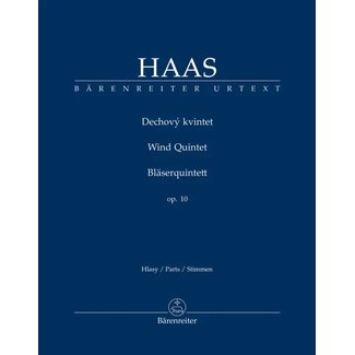 Haas, Pavel Blaaskwintet opus 10