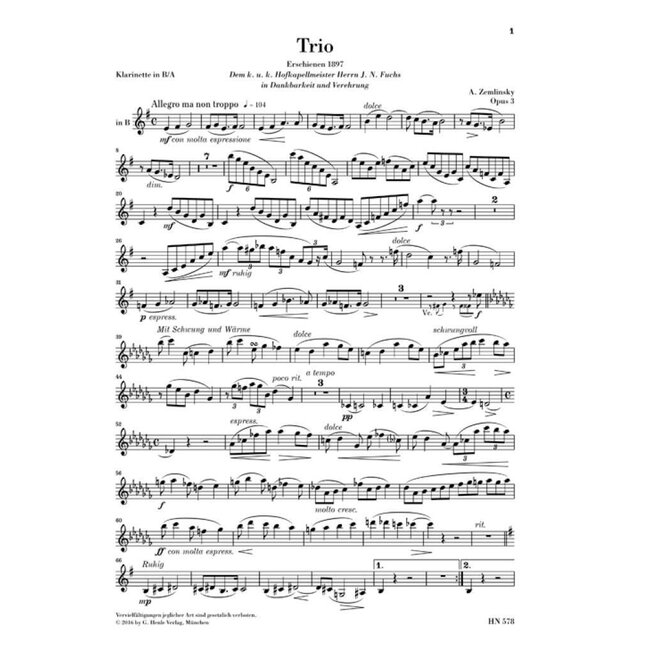 Trio in D minor Op. 3