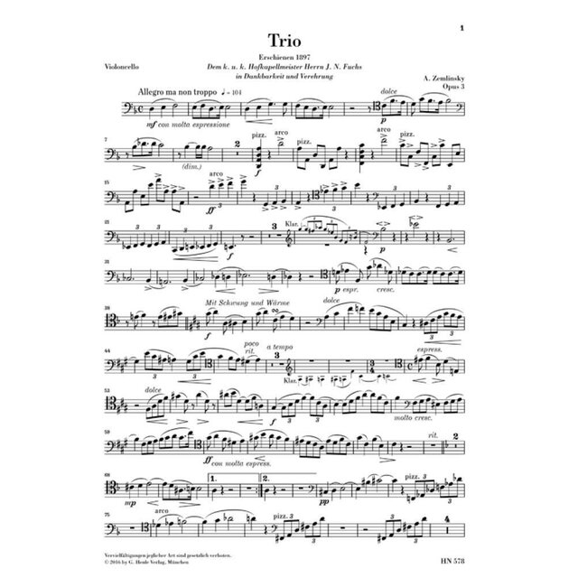 Trio in D minor Op. 3