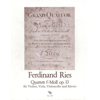 Ries, Ferdinand Quartett f-Moll op.13