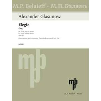 Glasunov, Alexander Elegie voor altviool Op. 44