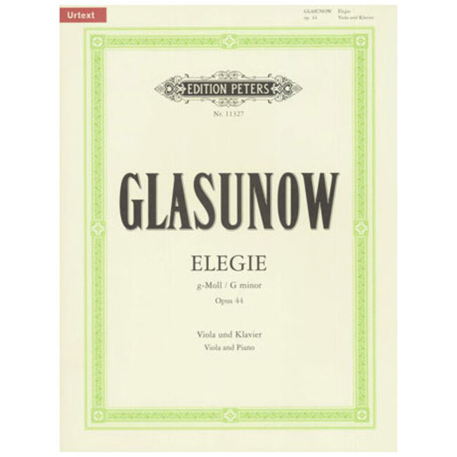 Elegy for Viola Op. 44