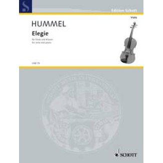 Hummel Elegie nach op. 103b