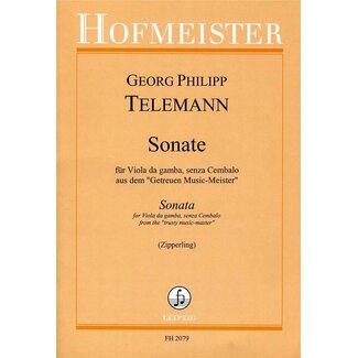 Telemann Sonate voor Viola da Gamba senza Cembalo