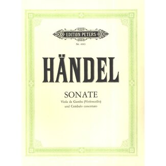 Handel Sonate C für Viola da Gamba