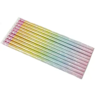 Agifty Pencil with Eraser - Rainbow