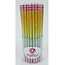 Pencil with eraser - Rainbow