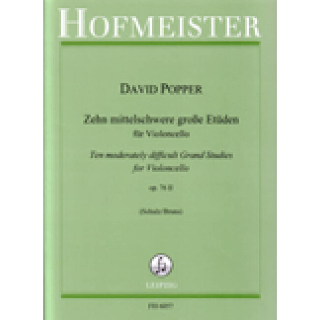 Etüden Violoncello Op. 76