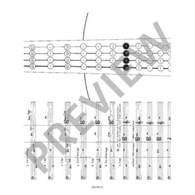 Grip charts for bowed instruments
