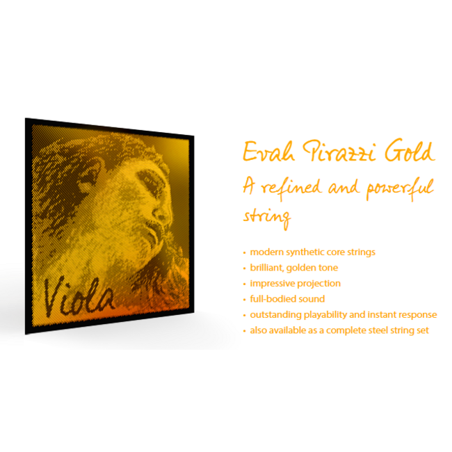 Evah Pirazzi Gold Bratschesaiten