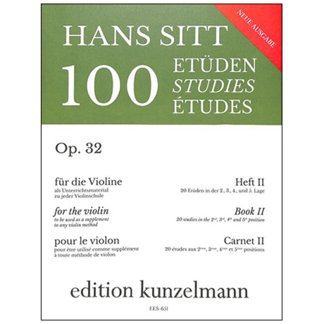 100 Études Op.32 pour violon