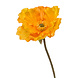 Fleur artificielle Coquelicot x2 jaune 74 cm Fleur artificielle Coquelicot x2 jaune 74 cm