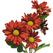 Fleur artificielle Daisy 69 cm rouge Fleur artificielle Daisy 69 cm rouge