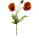 Fleur artificielle Coquelicot 70 cm orange Fleur artificielle Coquelicot 70 cm orange