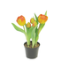 Fleur artificielle Tulipe en pot 24 cm orange Fleur artificielle Tulipe en pot 24 cm orange