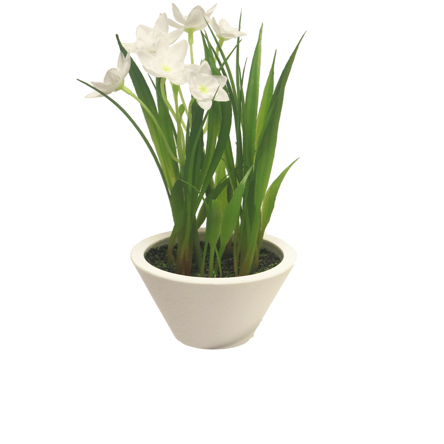 Fleur artificielle Jonquille 18 cm CrŽme - Easyplants