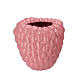 Vase framboise rose 37 x 37 cm Vase framboise rose 37 x 37 cm