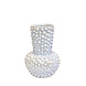 Vase Djedda perle 17 x 23 cm Vase Djedda perle 17 x 23 cm