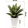 Agave artificiel 30 cm en pot Agave artificiel 30 cm en pot