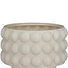 Pot de fleurs Thibaut crème Ø22 x H15 cm Pot de fleurs Thibaut crème Ø22 x H15 cm