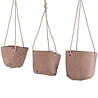 Panier suspendu Flexi rose set 3 pièces Panier suspendu Flexi rose set 3 pièces