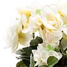 Plante artificielle Begonia 30 cm crème en pot Plante artificielle Begonia 30 cm crème en pot