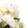 Plante artificielle Begonia 30 cm crème en pot Plante artificielle Begonia 30 cm crème en pot