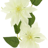 Fleur artificielle Clématite 81 cm crème Fleur artificielle Clématite 81 cm crème