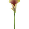 Lys calla artificiel 42 cm bordeaux/jaune Lys calla artificiel 42 cm bordeaux/jaune