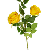 Branche de rose artificielle 68 cm orange Branche de rose artificielle 68 cm orange