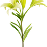 Fleur artificielle Lys asiatique 66 cm blanc Fleur artificielle Lys asiatique 66 cm blanc