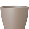 Pot de fleurs San Remo Matte Taupe Ø18 x H16 cm Pot de fleurs San Remo Matte Taupe Ø18 x H16 cm