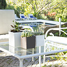Pot de fleurs Oslo blanc 31 x 31 x 31 cm Pot de fleurs Oslo blanc 31 x 31 x 31 cm