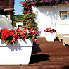 Capri XL jardinière taupe 100 x 45 x 45 cm Capri XL jardinière taupe 100 x 45 x 45 cm