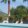 Jardinière Capri XL blanc 60 x 35 x 35 cm Jardinière Capri XL blanc 60 x 35 x 35 cm