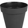 Pot de fleurs Capri anthracite Ø35 x H31 cm Pot de fleurs Capri anthracite Ø35 x H31 cm