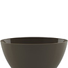 Pot de fleurs Bahia box taupe Ø22 x H13 cm Pot de fleurs Bahia box taupe Ø22 x H13 cm