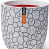 Pot de fleur boule Argile ivoire Ø34 x H35 cm Pot de fleur boule Argile ivoire Ø34 x H35 cm