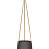 Pot de Fleurs Patt Noir Lavé à Suspendre Ø20 x H16,5 cm Pot de Fleurs Patt Noir Lavé à Suspendre Ø20 x H16,5 cm
