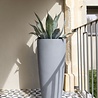 Bloempot Dax Grijs Ø37 x H80 cm Bloempot Dax Grijs Ø37 x H80 cm