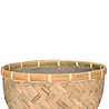 Pot de fleurs Nala Bamboo Low Ø29 x H12.5 cm Pot de fleurs Nala Bamboo Low Ø29 x H12.5 cm