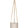 Pot de fleurs Charlie Grey Washed Hanging Ø15 x H14.5 cm Pot de fleurs Charlie Grey Washed Hanging Ø15 x H14.5 cm