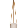 Pot de fleurs Charlie Grey Washed Hanging Ø15 x H14.5 cm Pot de fleurs Charlie Grey Washed Hanging Ø15 x H14.5 cm