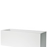 Plantenbak Polyester Kube wit 100 x 40 x 41 cm Plantenbak Polyester Kube wit 100 x 40 x 41 cm