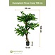 Greenmoods Kunstplant Ficus Crazy 120 cm Greenmoods Kunstplant Ficus Crazy 120 cm