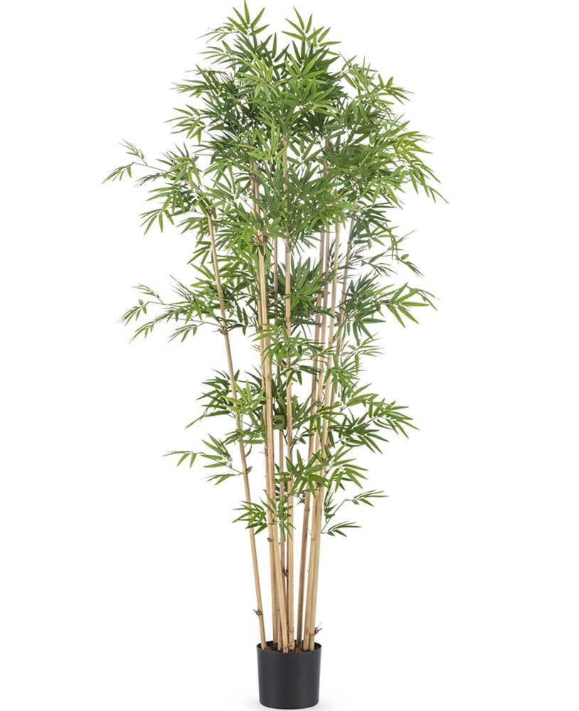 170 cm Greenmoods Greenmoods japanischer Kunstpflanze - Bambus