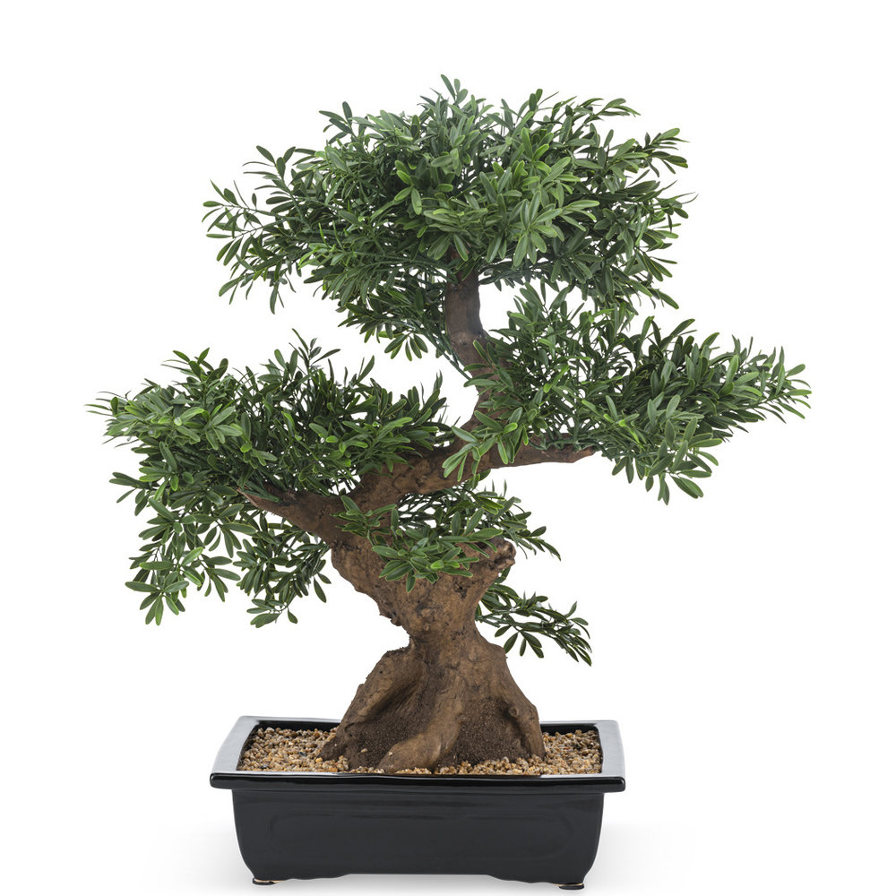 Árbol bonsái artificial Pino UV 90cm - Greenmoods